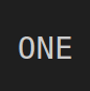 ONE